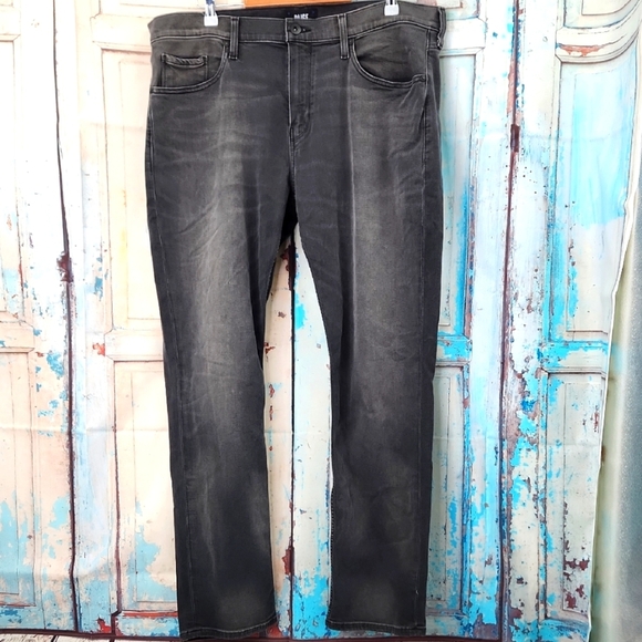 Paige Federal Slim Straight Leg Jeans in Payne - Picture 2 of 9